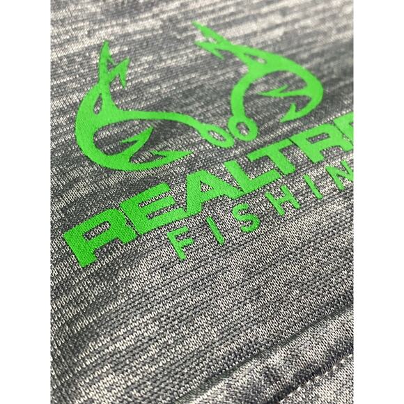 Realtree Fishing Pro Series Quarter Zip Large Lightweight Pullover Jacket - Picture 10 of 10